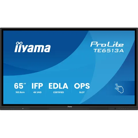 iiyama TE6513A-B3AG Signage Display Interactive flat panel 163.8 cm – image 2