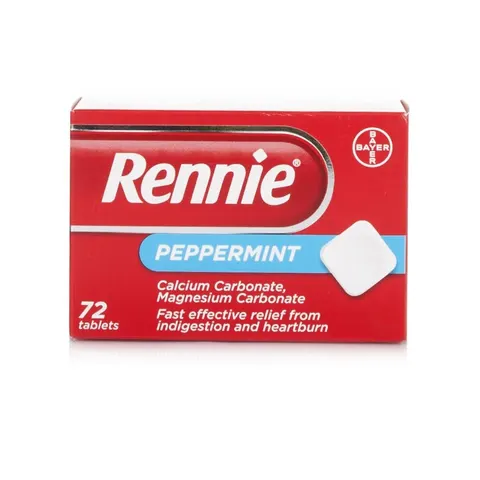 Rennie Peppermint Pack 72 Tablets – image 2