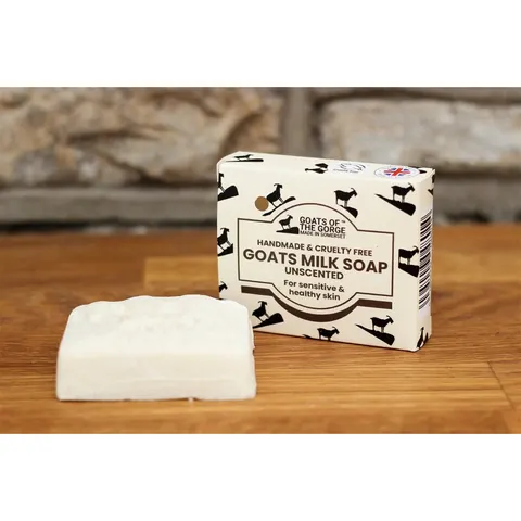 Goats Milk Unscented Medium Soap – image 2
