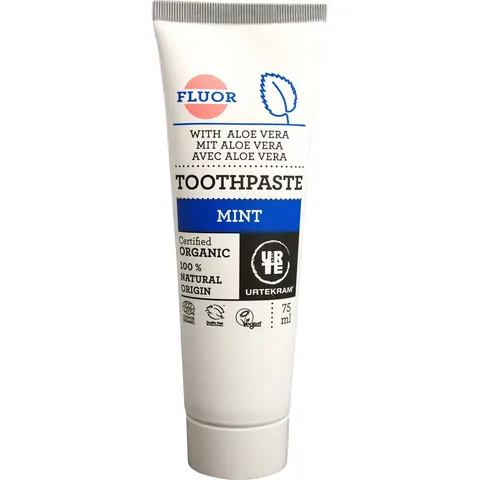 Urtekram Mint and Fluoride Toothpaste, 75 ml – image 2