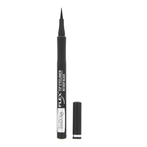 Isadora Flex Liquid Eyeliner 1.2ml - 80 Deep Black – image 3