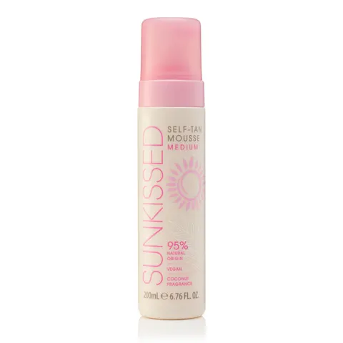 Sunkissed Self Tanning Mousse Medium 200ml – image 2