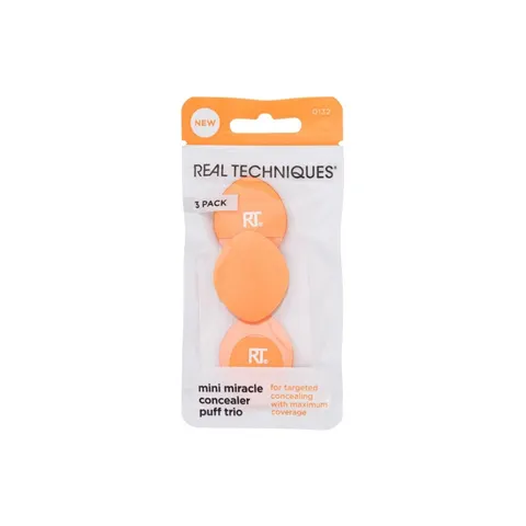 Real Techniques Mini Miracle Concealer Puff Trio 3 Units – image 3