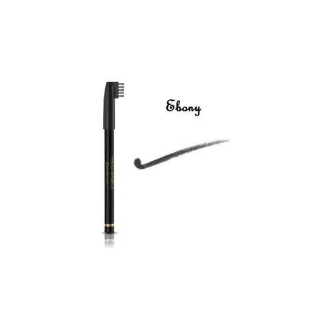 Max Factor Eyebrow Pencil With Brush Comb Applicator - 001 Ebony – image 2