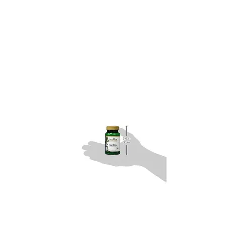 Biotin, 5000mcg - 100 caps – image 2