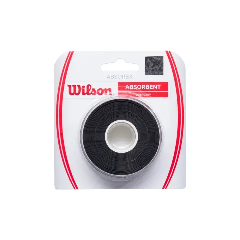 Rollo Overgrips Wilson Absorbx Negro – imagen 2