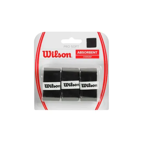 Wilson Pro Soft Overgrip Bk Wrz4040bk – imagen 2
