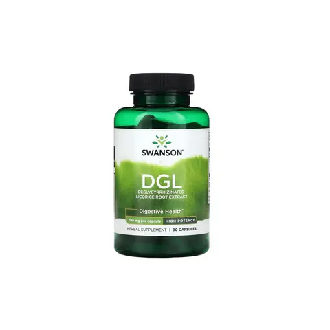 SWANSON, DGL, 700 mg, 90 Capsules, High Potency – image 2