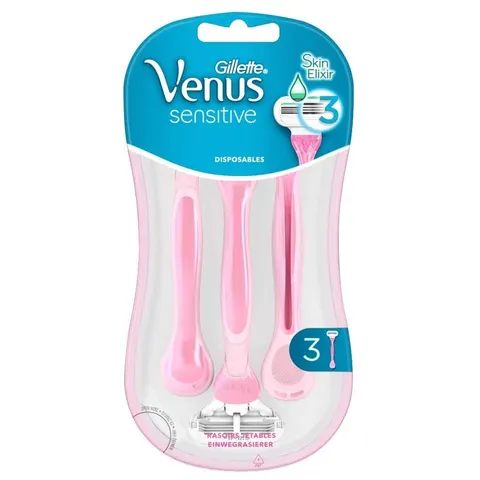 Gillette Venus Sensitive Razors - 3 pcs – image 2