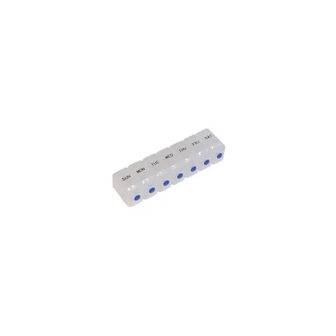 Aidapt Deluxe Weekday Pill Dispenser With Push Button Release – image 2