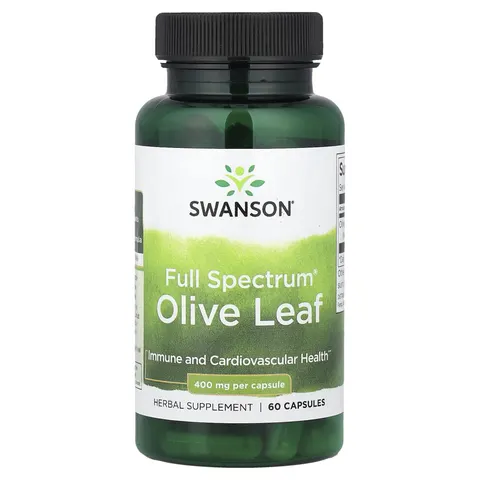 Full Spectrum Olive Leaf, 400mg - 60 caps – image 2