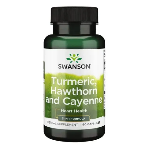 Turmeric, Hawthorn and Cayenne - 60 caps – image 2