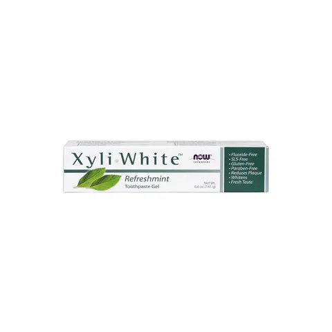 NOW Foods XyliWhite Refreshmint Toothpaste Gel - 181g – image 2