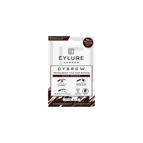 Eylure Dybrow Dark Brown Eyebrow Dye Kit – image 2