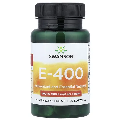 Vitamin E, 400 IU - 60 softgels – image 2