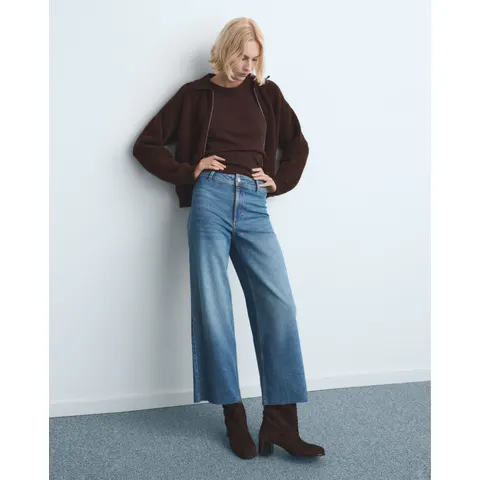 Mango High Waisted Culotte Jean – 040736 – image 2