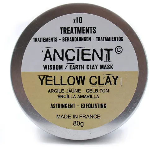 Yellow Clay Face Mask – image 2