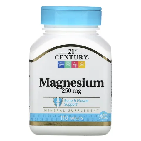 21st Century, Magnesium, 250 mg, 110 Tablets – image 2