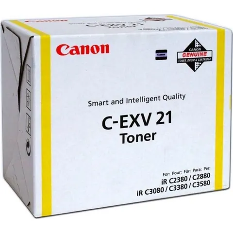 Toner Canon C-EXV21 Yellow Oryginał (CF2801B002) – zdjęcie 2