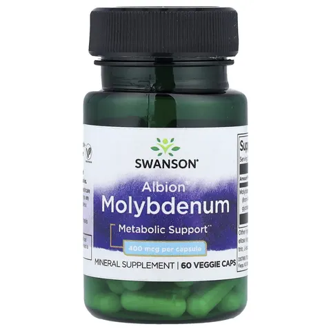 Albion Molybdenum, 400mcg - 60 vcaps – image 3