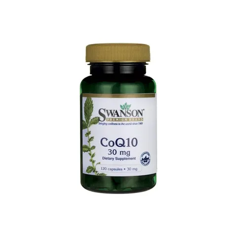 Swanson CoQ10, 30mg - 120 caps – image 2