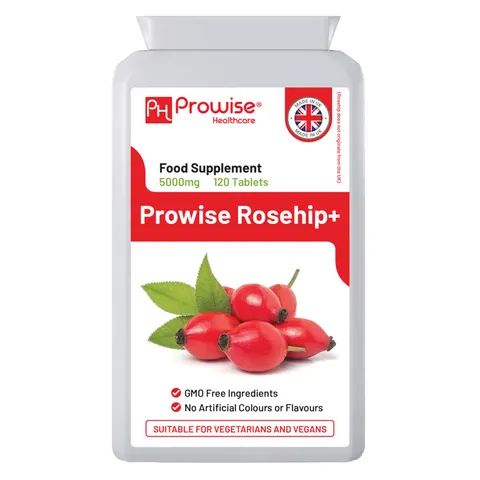 Rosehip 120 Tablets - 5000mg per Tablet, UK Made – image 2