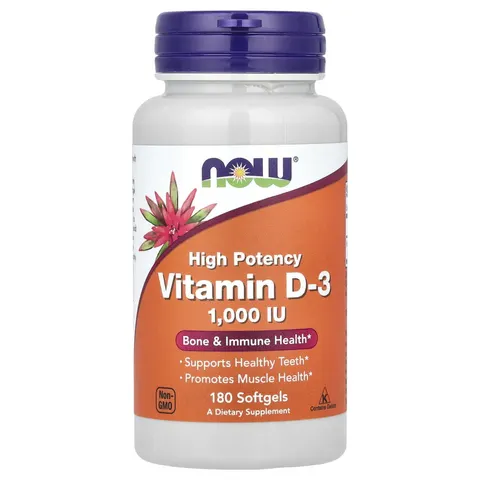 Now VIT D-3 1000Iu – Vitamin D Supplement – image 2