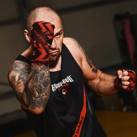 Ground Game Bandaże Bokserskie Hellfire – zdjęcie 3