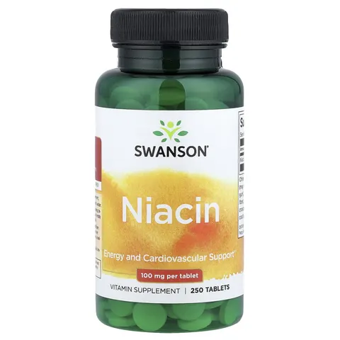 Niacin, 100mg - 250 tablets – image 3