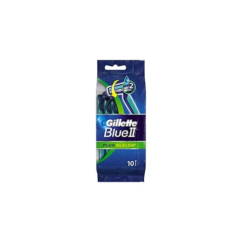 Gillette Blue II Plus Slalom - 10 pcs – image 2
