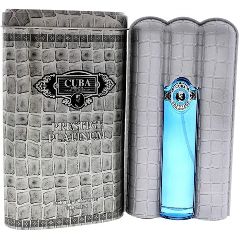 Cuba Prestige Platinum 90ml EDT Spray – image 2