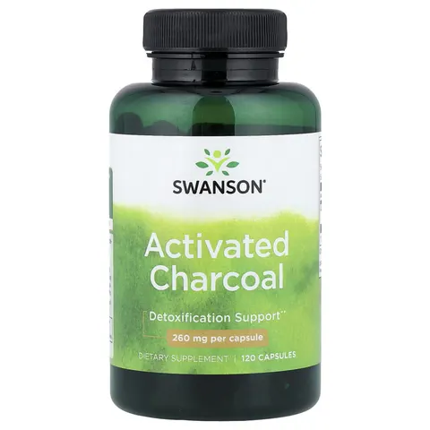 Activated Charcoal, 260mg - 120 caps – image 2