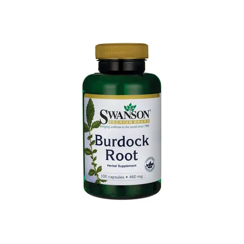 Swanson Burdock Root, 460mg - 100 caps – image 3