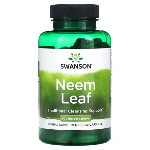 Neem Leaf, 500mg - 100 caps – image 2