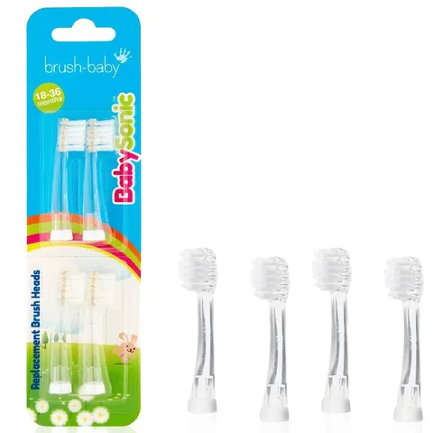 BabySonic Electric Toothbrush Heads - 4 Pack – image 2