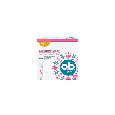 O.B. Original Normal Tampons - 64 pcs – image 2