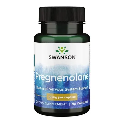 Pregnenolone, 10mg - 90 caps – image 3
