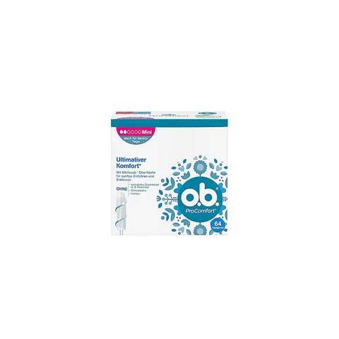 O.B. ProComfort Mini Tampons - 64 pcs – image 2