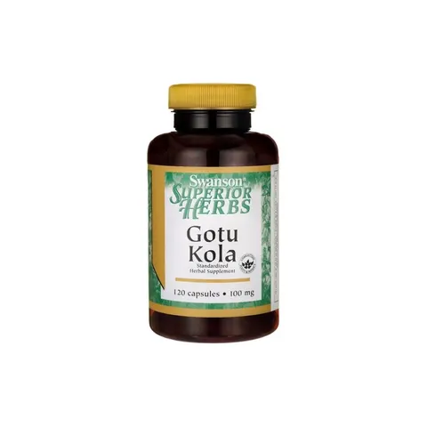 Gotu Kola Extract, 100mg - 120 caps – image 3