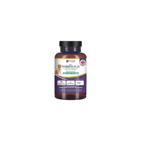 Pet Probiotic Plus Inulin & Psyllium Husk 60 Chewable Tablets – image 2
