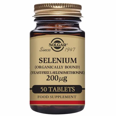 Solgar Selenium 200mcg Yeast-Free Tablets 50 – image 2