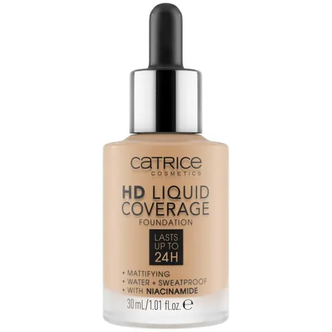 Catrice HD Liquid Coverage foundation shade 032 - Nude Beige 30 ml – image 4
