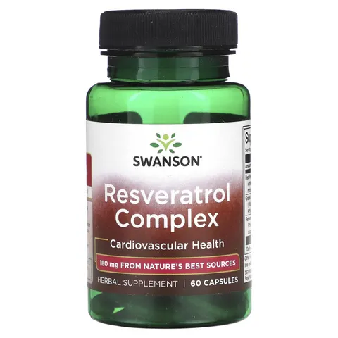 Swanson Resveratrol Complex - 60 caps – image 2