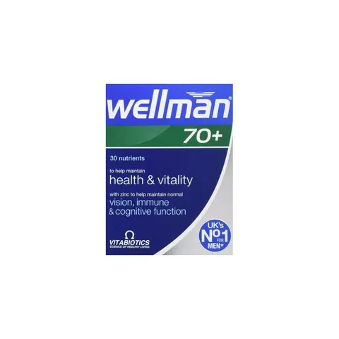 Vitabiotics - Wellman 70+ 30 VTabs – image 2