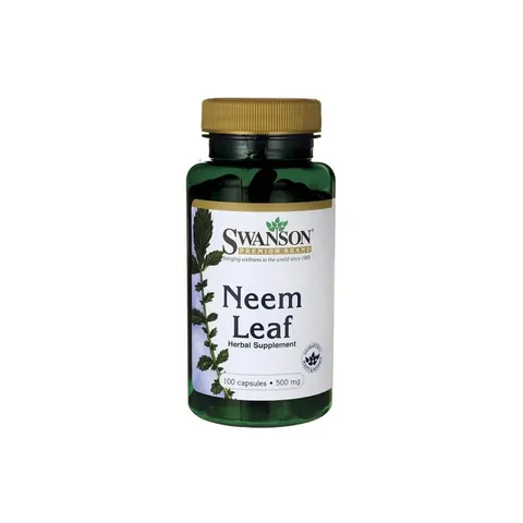 Neem Leaf, 500mg - 100 caps – image 3