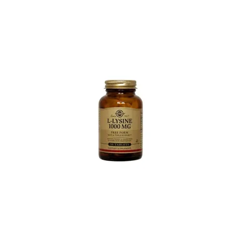 Solgar - L-Lysine 1000mg 50VTabs – image 2