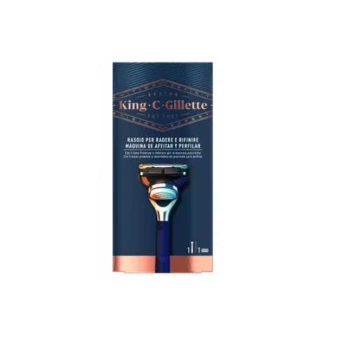 Gillette King Shaving Razor + Refill – image 3