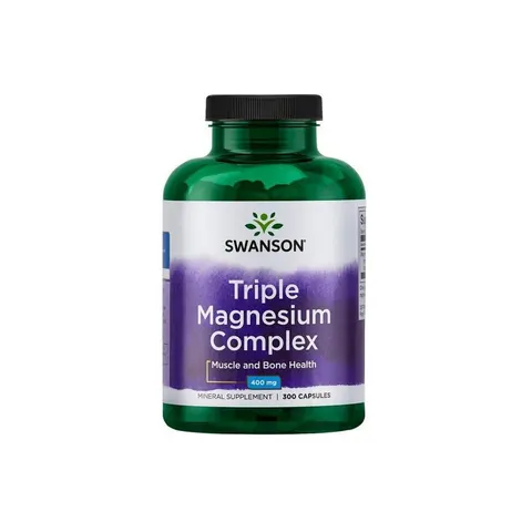 Triple Magnesium Complex, 400mg - 300 caps – image 3