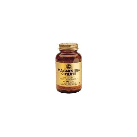 Solgar Magnesium Citrate 60 Units – image 2