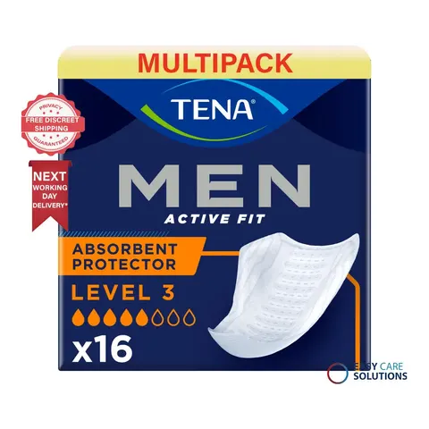 48xTENA Men Level 3 Active Fit Discreet Absorbent Protector 3Packof16 – image 2